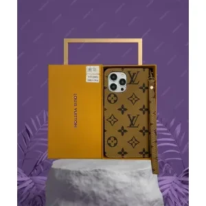 Nyra : Iphone 13 Pro Max Luxurious and Fashionable LV Flip Case