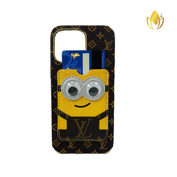 NYRA : Iphone 14 Pro LV Minion Case / Cute Apple Case